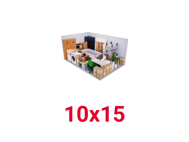 Medium Storage Units Size Guide
